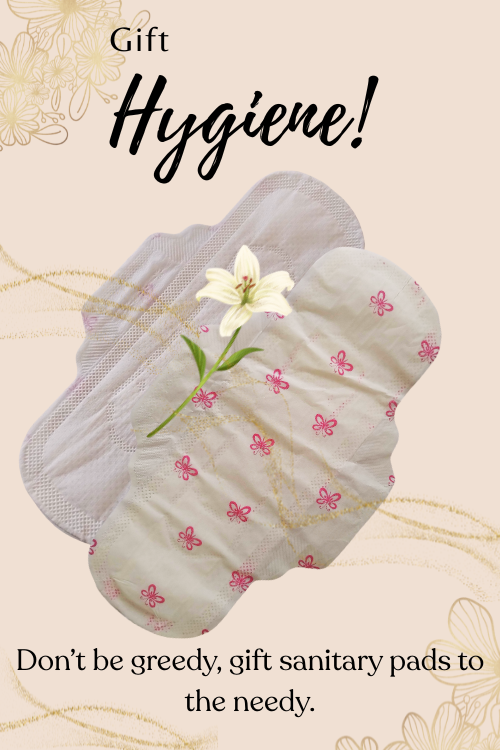 Sanitary Pads for your comfort period.